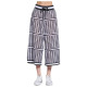 Bodytalk Γυναικείο παντελόνι Wide Leg Perforated 7/8 Pants